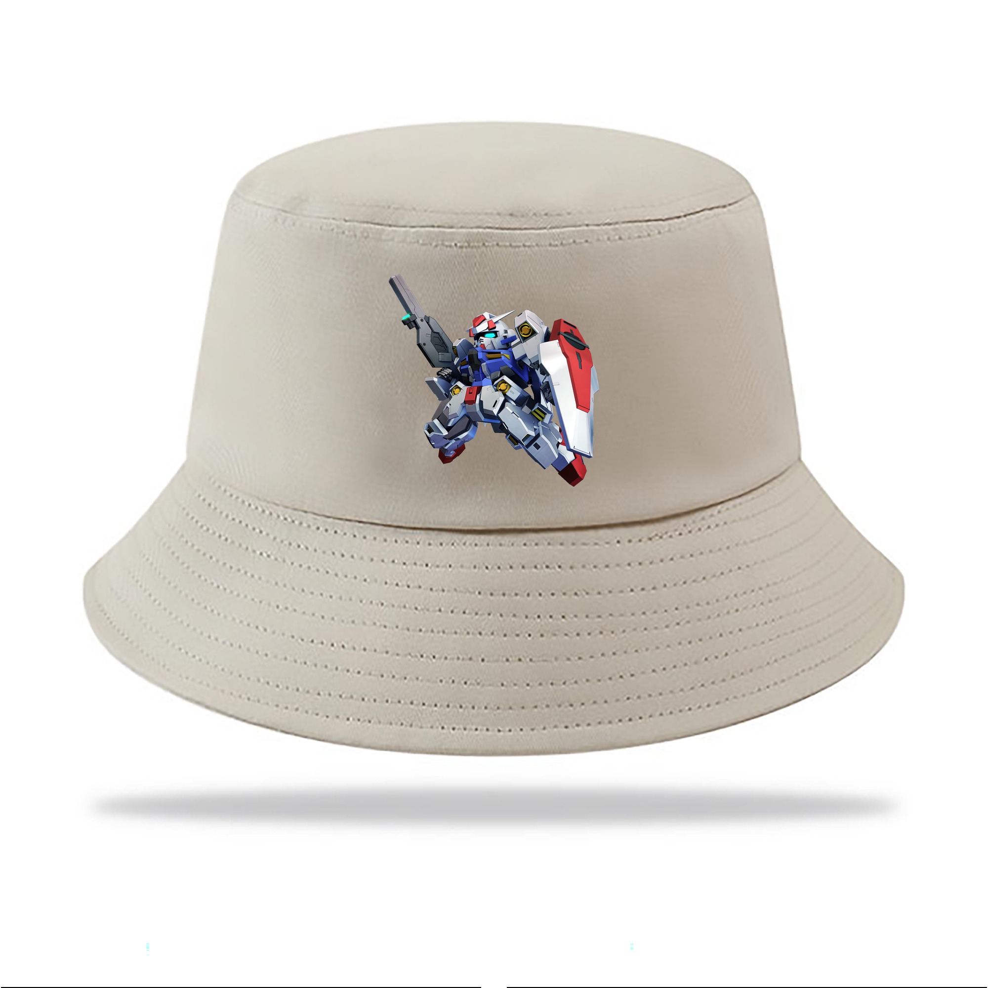 （画像用） 機動戦士ガンダム Mobile Suit Gundam アウトドア日除けバケットハット